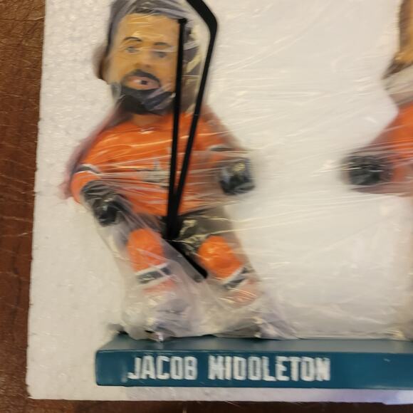 San Jose Barracuda Sharks John McCarthy Jacob Middleton Bobblehead 5th Annvrsry - Picture 6 of 10